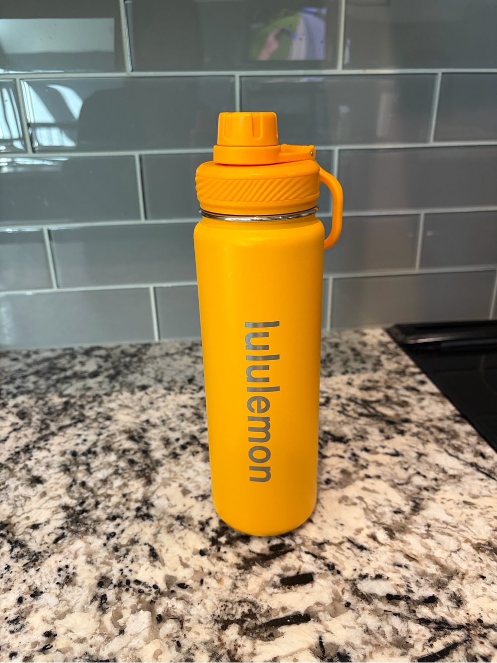 Lululemon Logo Water Bottle